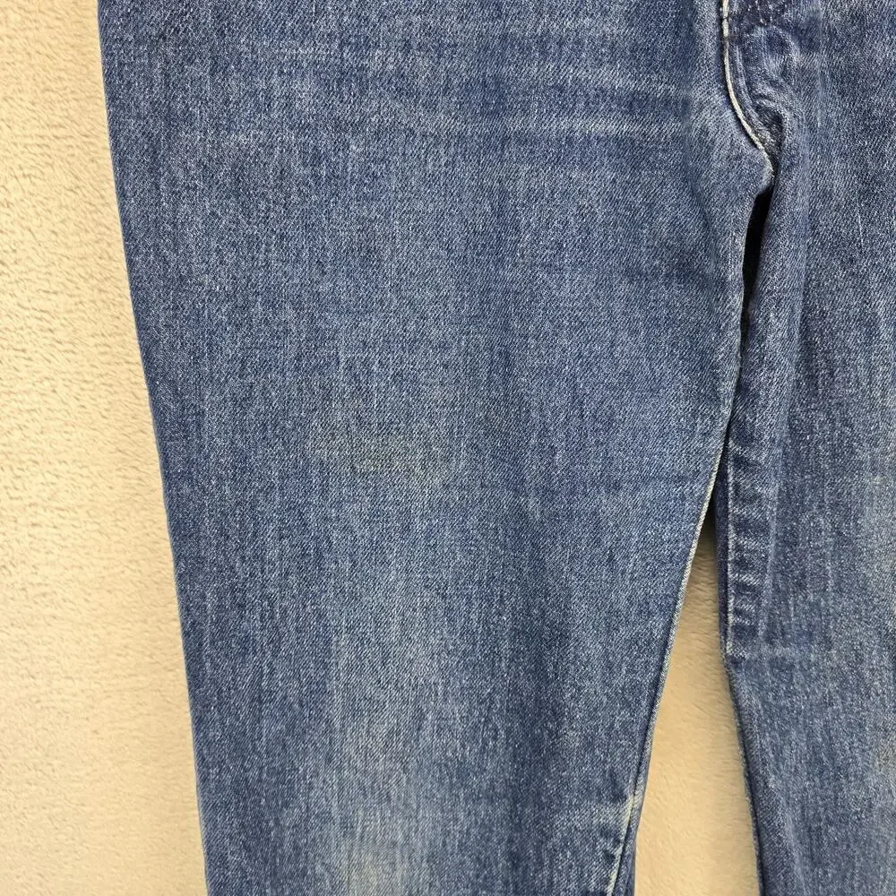 Vintage 80s Levis 557 Jeans Mens 30x36 (Fits 29x29) Blue Cowboy Western USA Made